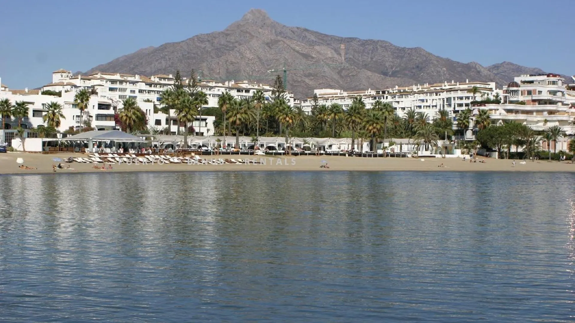 Beachfront Apt Marbella Spain